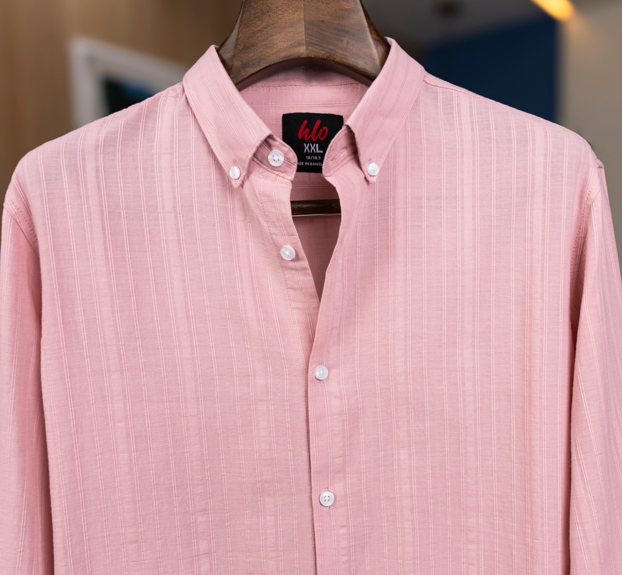 Pink With Pink Stripes Shirt
