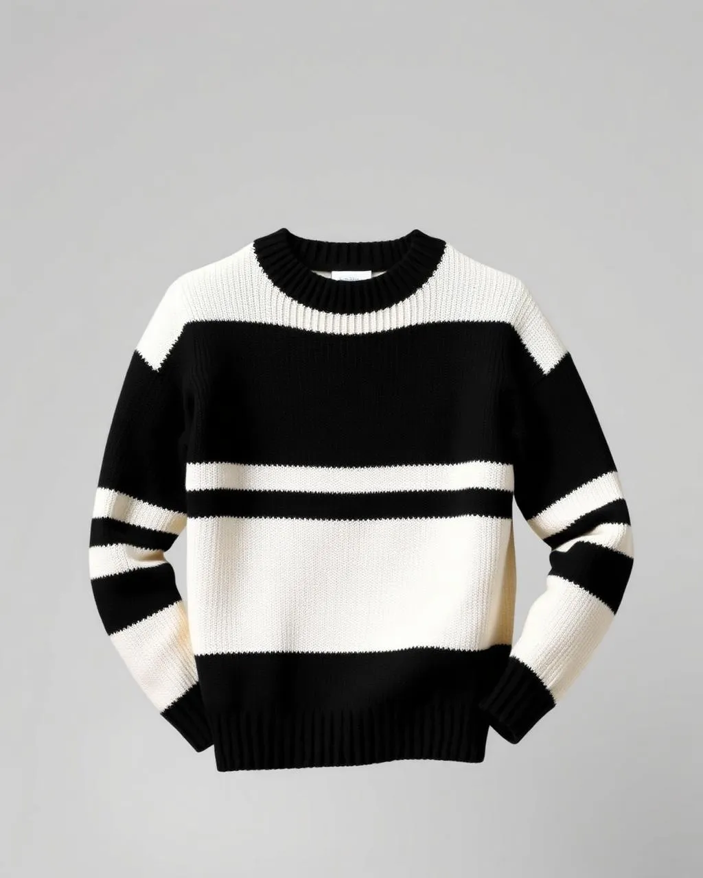 Block Stripe Knit Sweater